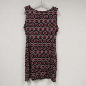 Tracy Negoshian Geometric Cutout Dress Size Medium EUC